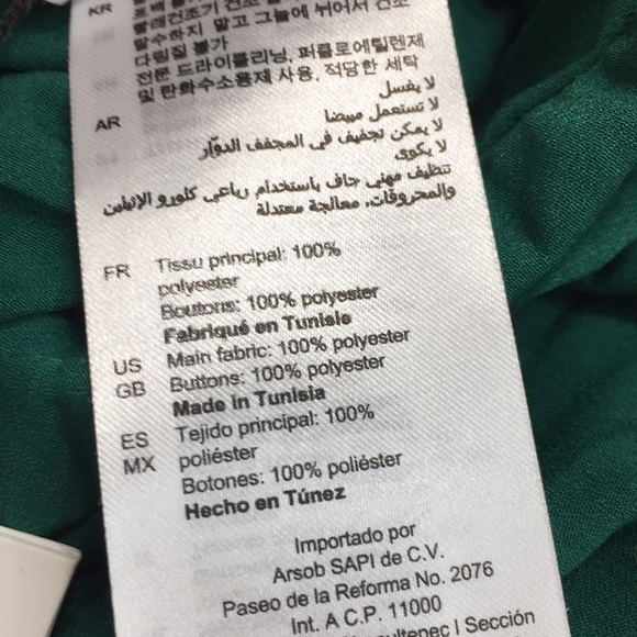 SOLD NWT Sandro Corie asymmetric pleated wrap skirt - Picture 8 of 10